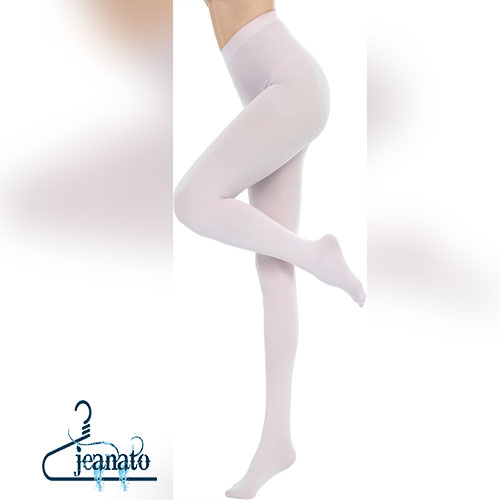 لگ-سفید جوراب شلواری سفید ابری ضخیم Penti اصل ۲۸۰ دنیر فریسایز