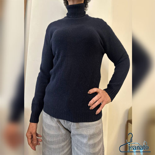 یقه-اسکی یقهاسکی سرمهای کلاسیک | بدون گوله شدن، مناسب روزمره