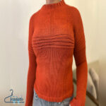 بافت نارنجی وارداتی Ricki's رنگ پرتقالی زنده و ترند ۱۴۰۴ – جیناتو