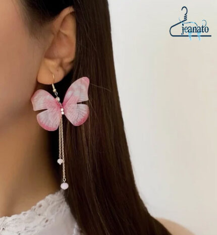 گوشواره آویزی پروانه اروپایی