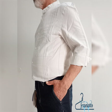پیراهن یقه ایستاده مردانه جک اند جونز | مدل Premium Smart Shirt
