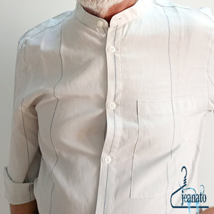 پیراهن یقه ایستاده مردانه جک اند جونز | مدل Premium Smart Shirt